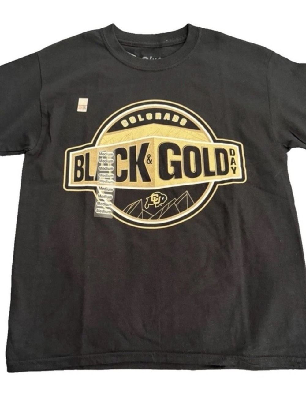 Blue 84 Black & Gold Colorado Graphic Tee
